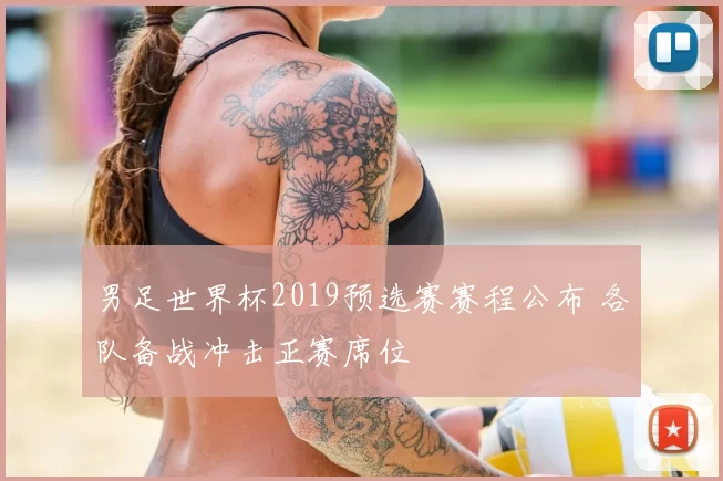 男足世界杯2019预选赛赛程公布 各队备战冲击正赛席位