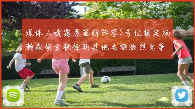 媒体人透露男篮新阵容5号位锁定杨瀚森胡金秋徐昕其他名额激烈竞争